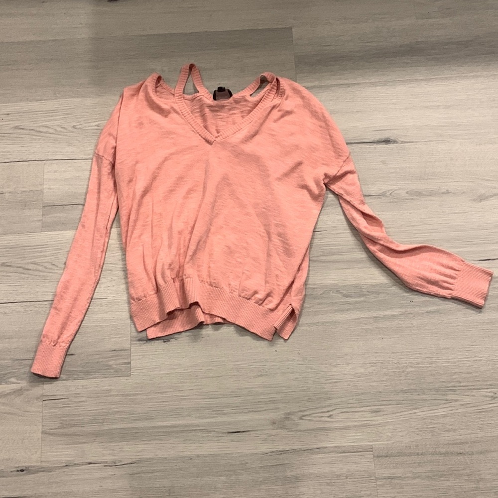Peach sweater